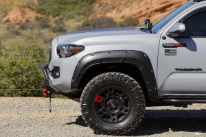 Toyota Tacoma Fender Flares - Rough Country - Defender - 1G3 Magnetic Grey - '16-'23